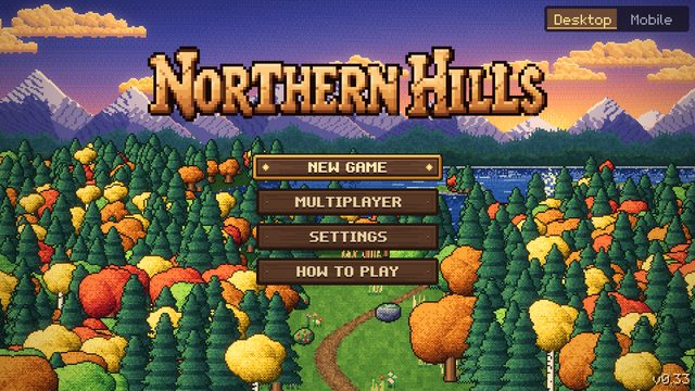 Northern Hills title screen